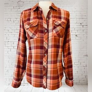 Marmot Women’s Size Medium Lightweight Flannel Long Sleeve Shirt